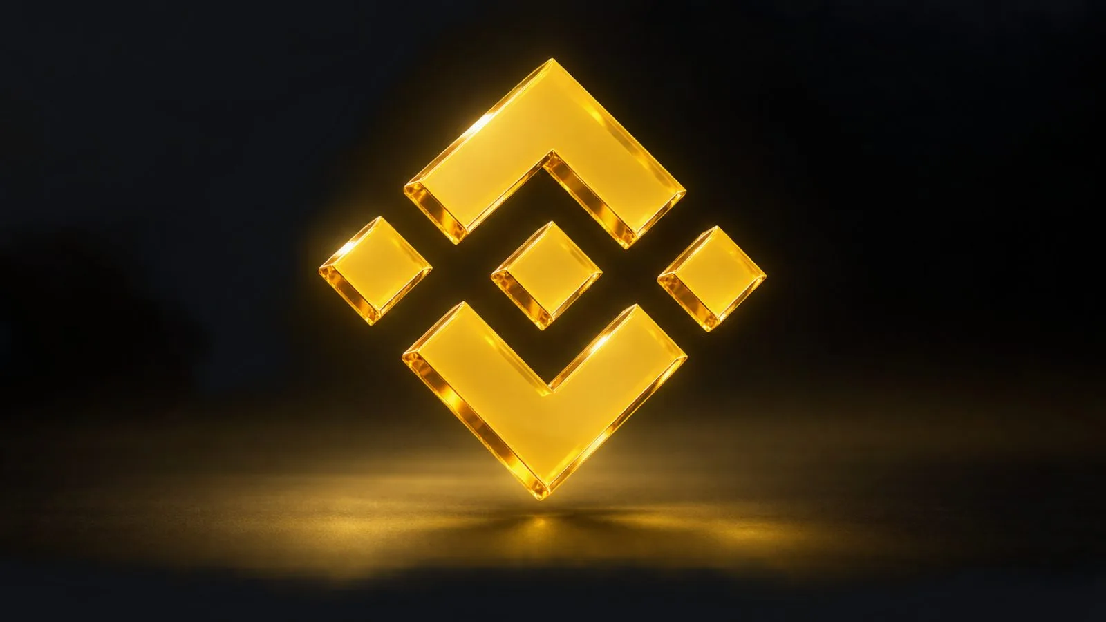 Metallic cryptocurrency token displayed on a glass pedestal / TokenPost.ai