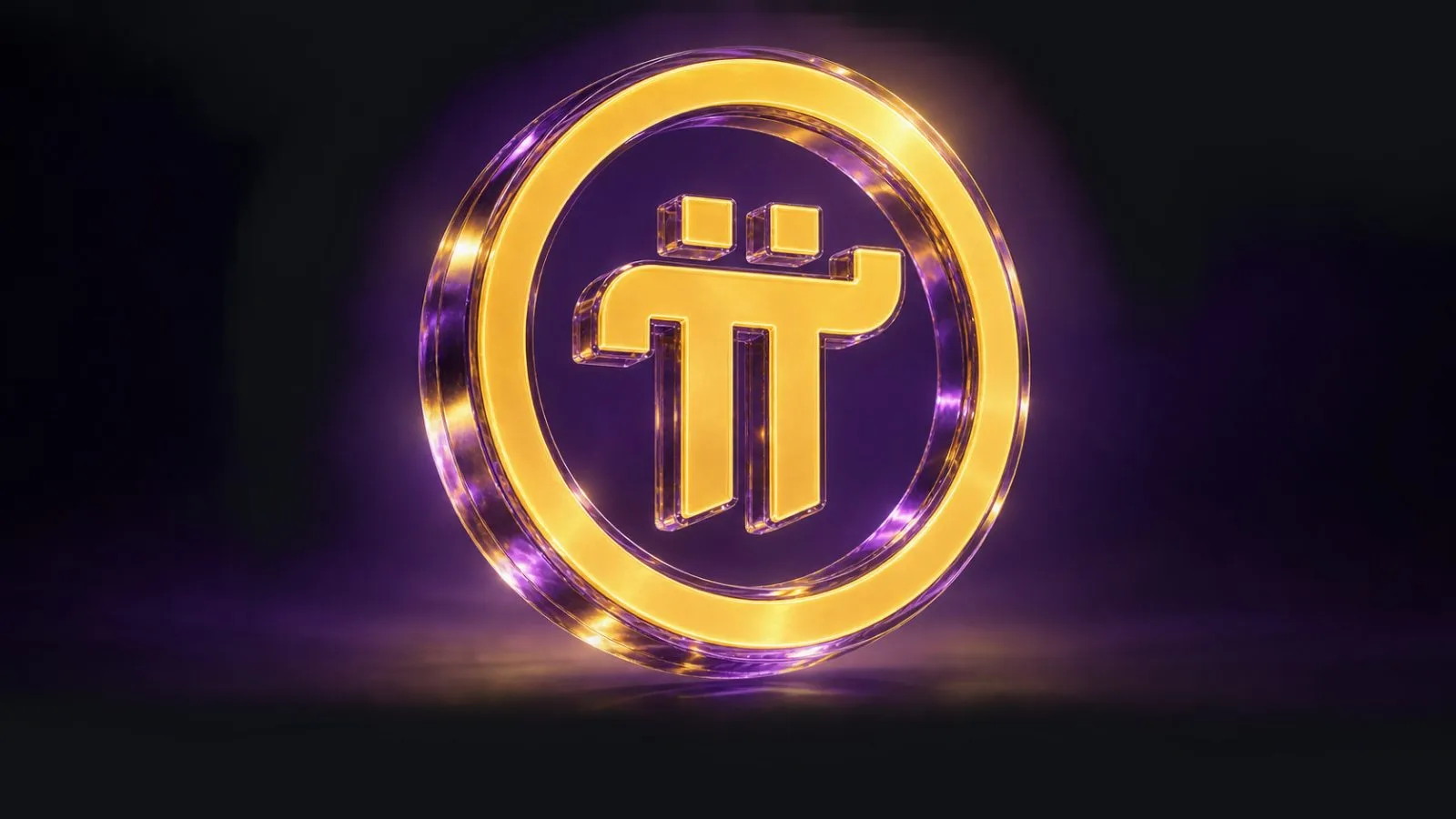 Metallic token beside a compact network device on a shelf / TokenPost.ai