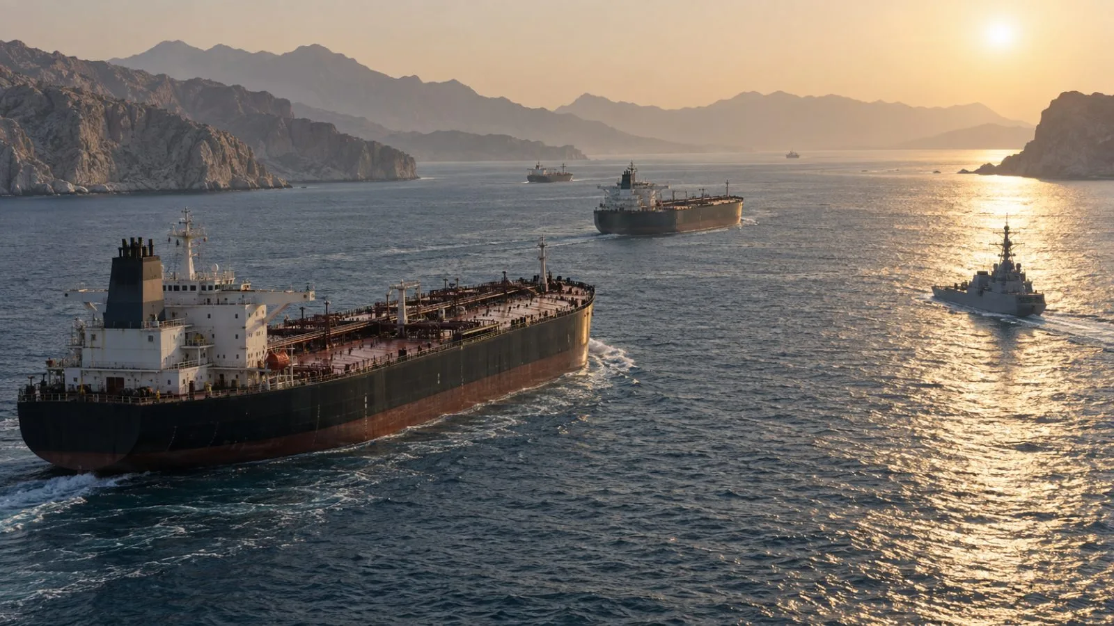 Oil Flows Through Hormuz Double to Estimated 13 Million Barrels a Day