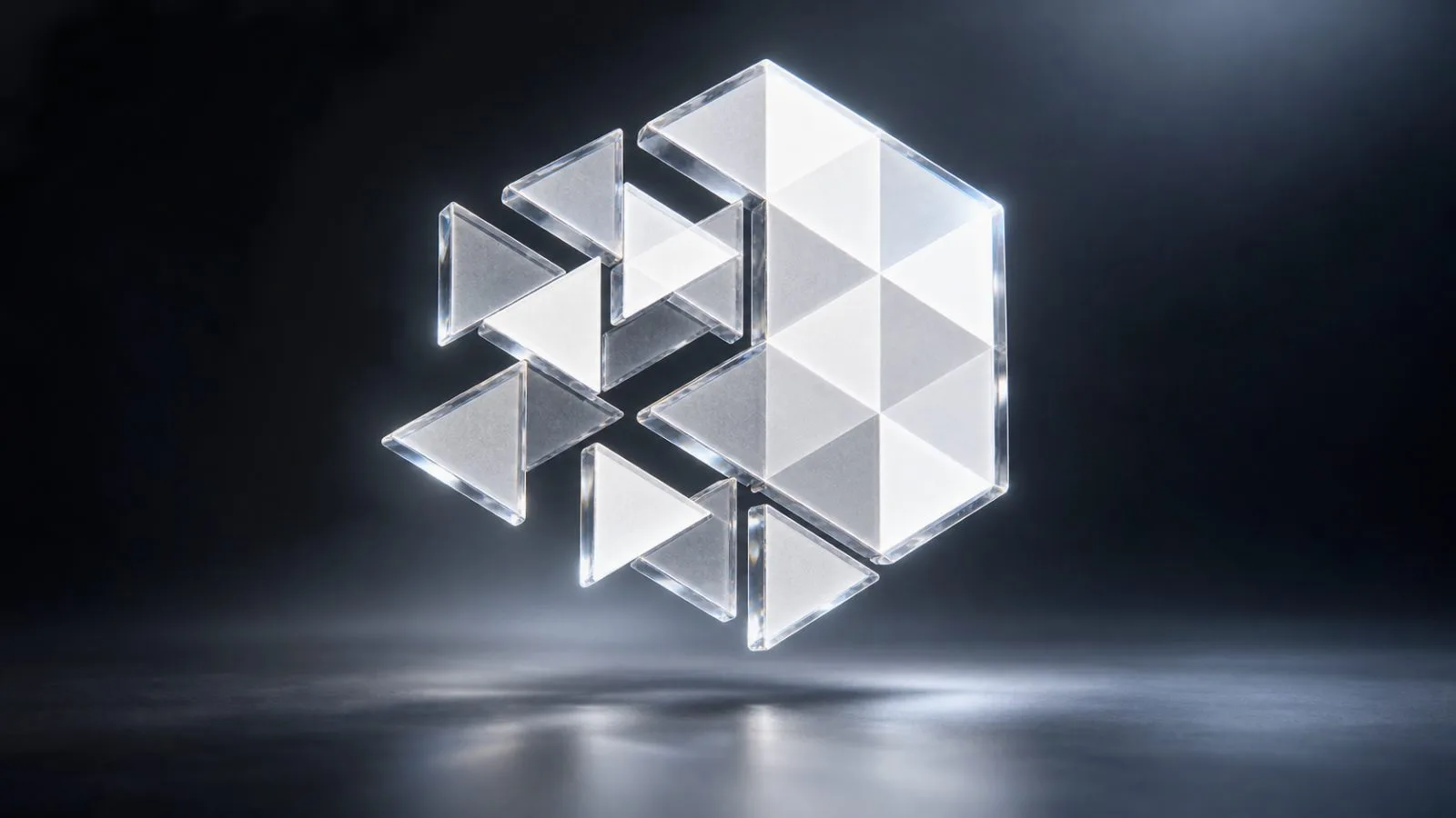 Metal tokens positioned across a small transparent bridge / TokenPost.ai