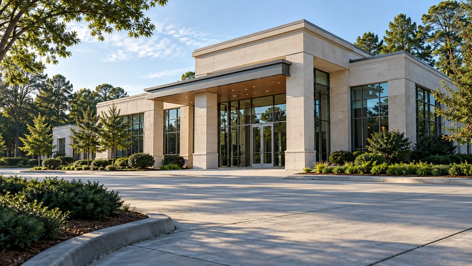 A regional bank entrance sits in soft morning light / TokenPost.ai
