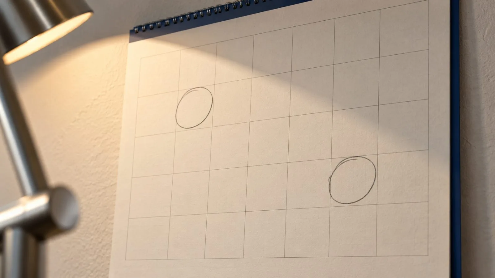 Two calendar squares circled in pencil on a paper page / TokenPost.ai