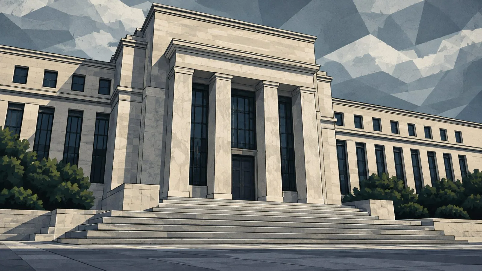 Stone steps lead to a government building entrance in soft morning light / TokenPost.ai