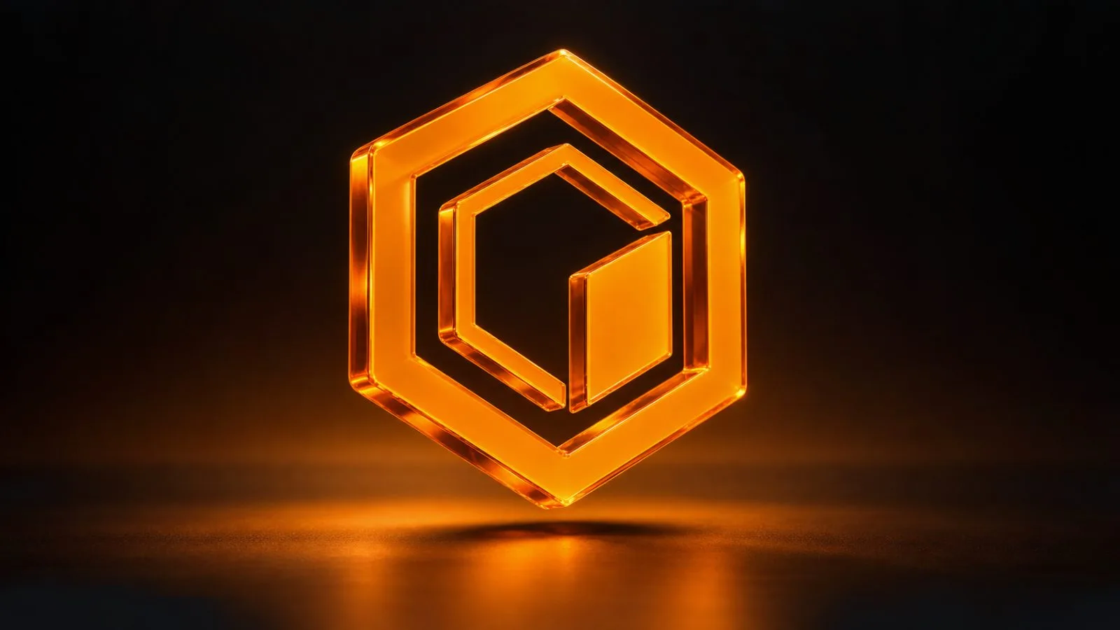 Metal token resting on a glass exchange counter / TokenPost.ai