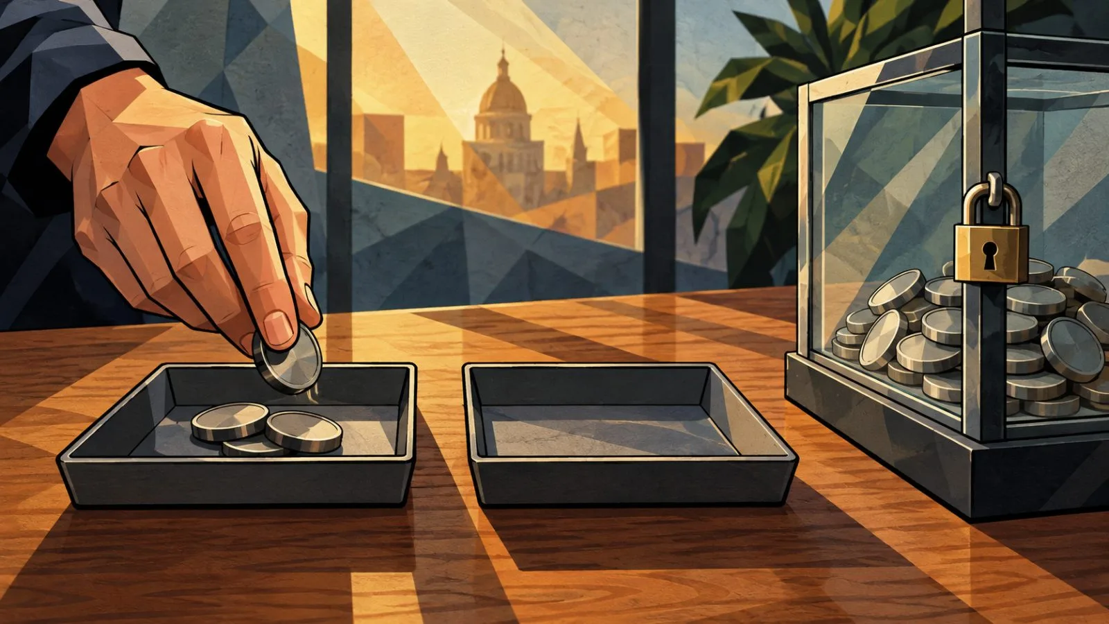 Metal tokens divided between returned cash and held value / TokenPost.ai