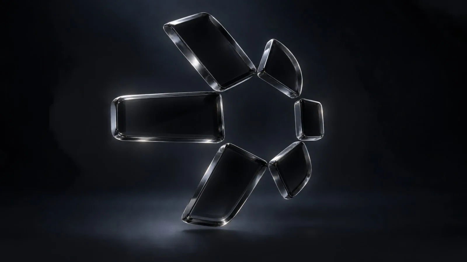 Metallic cryptocurrency token resting on a dark exchange counter / TokenPost.ai