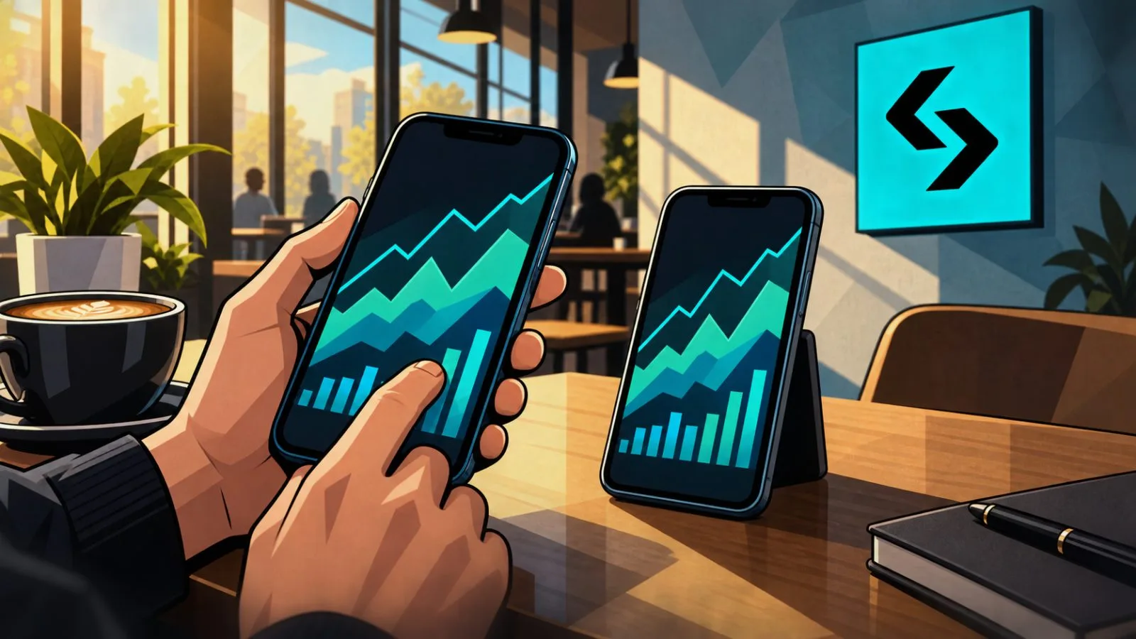 Gloved hands secure a hardware wallet beside a vault door / TokenPost.ai