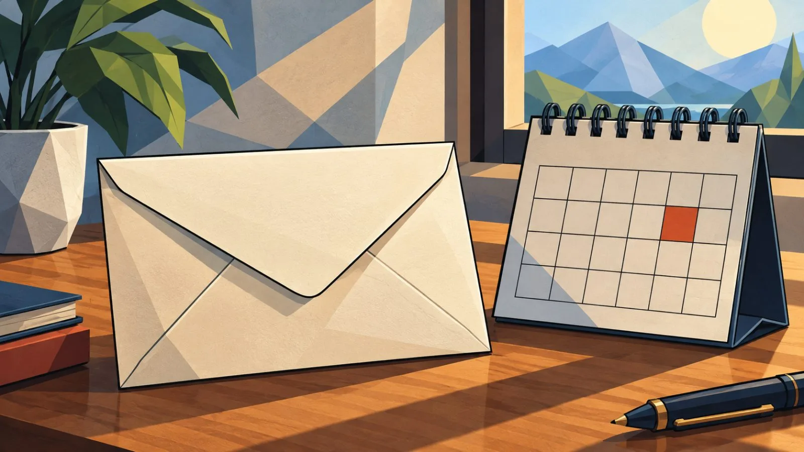 Dividend envelope beside a calendar in soft morning light / TokenPost.ai