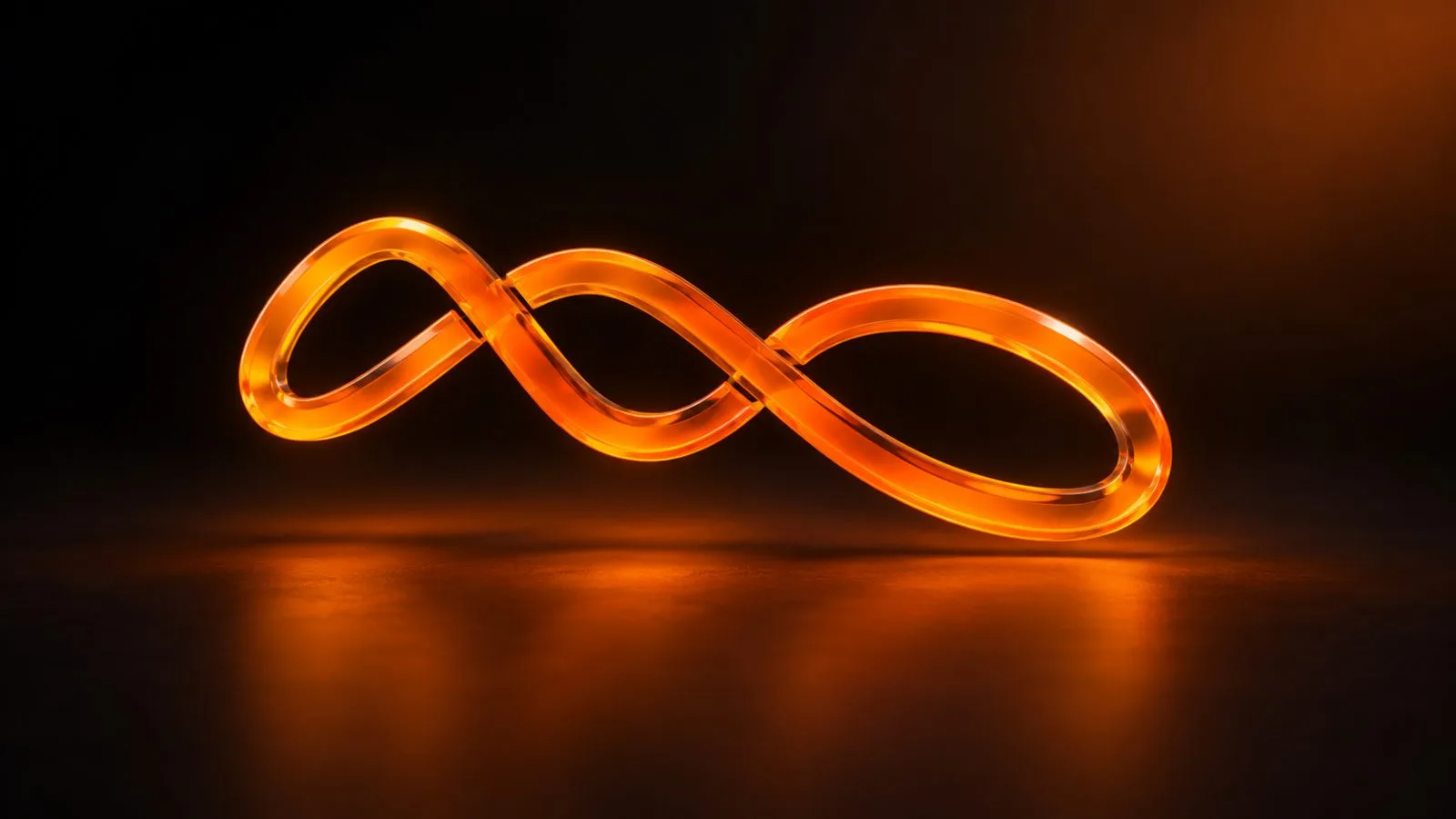 A sculpted helix spans a token disc on a red display plinth / TokenPost.ai