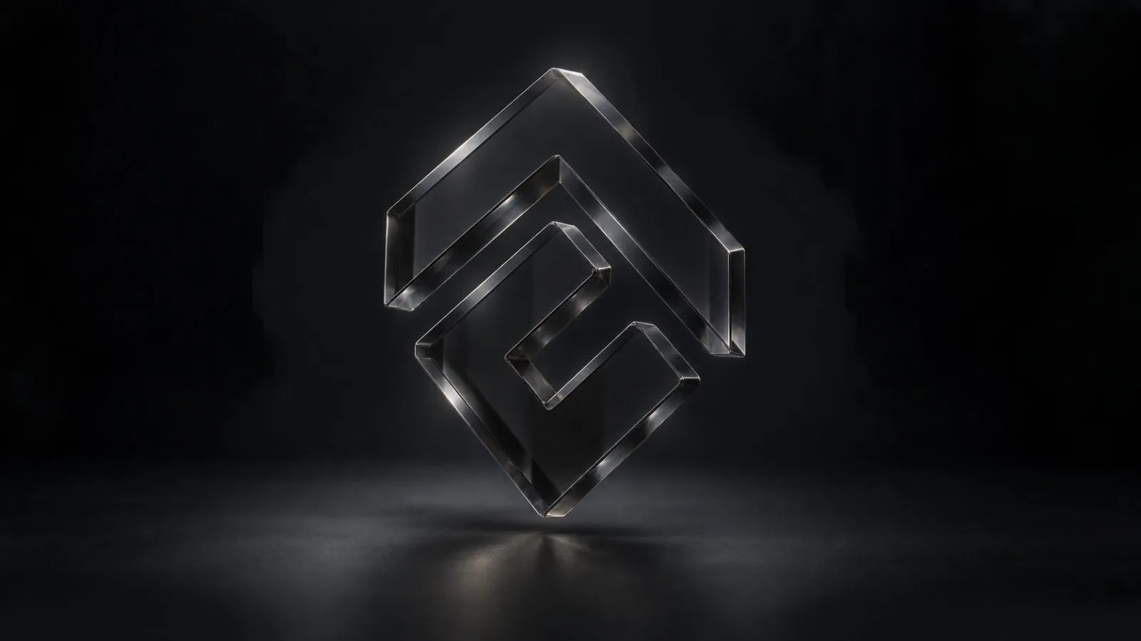 Metal token beside an upward price chart under soft studio light / TokenPost.ai