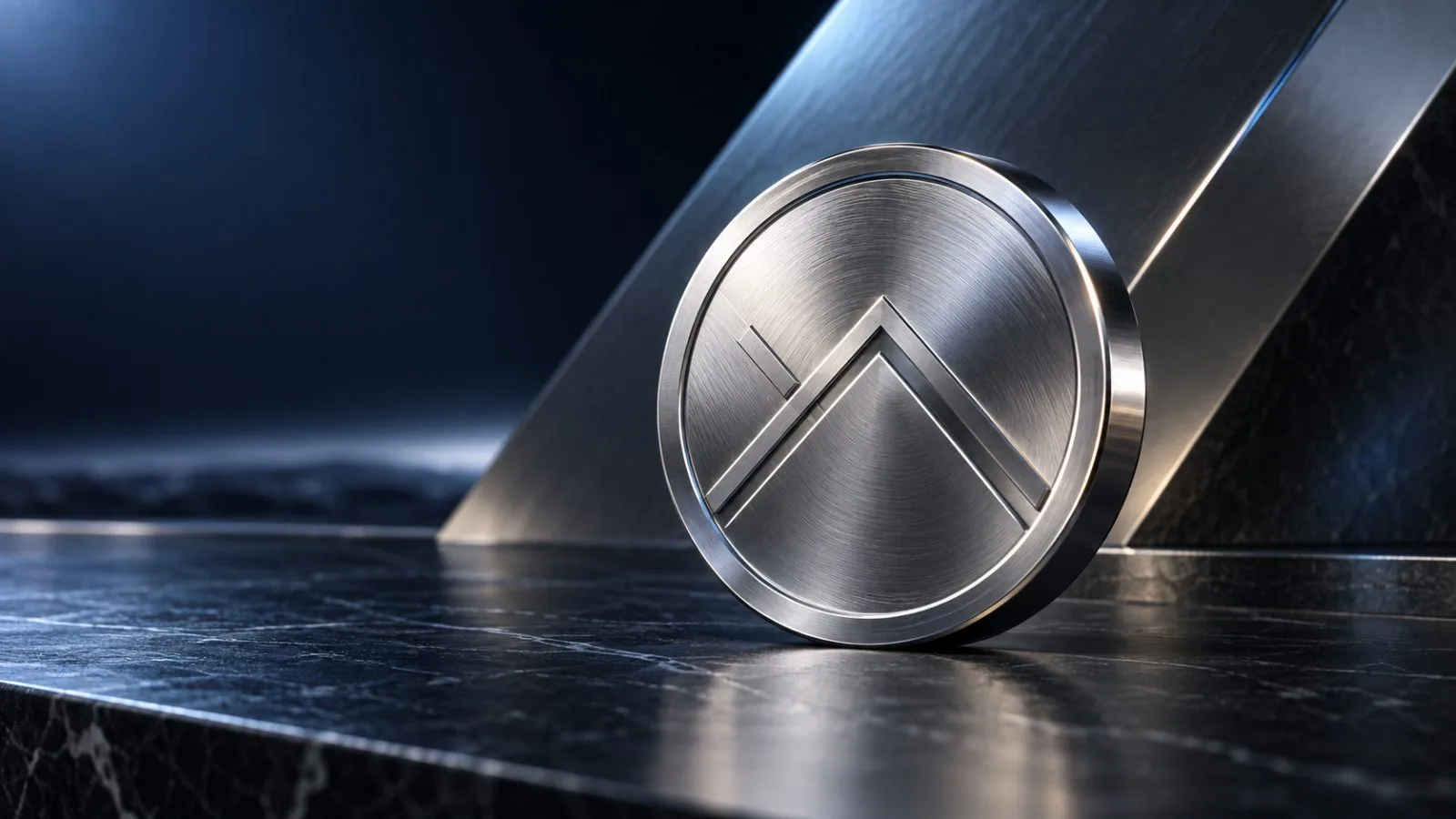 Silver futures token beside a brass market gauge / TokenPost.ai