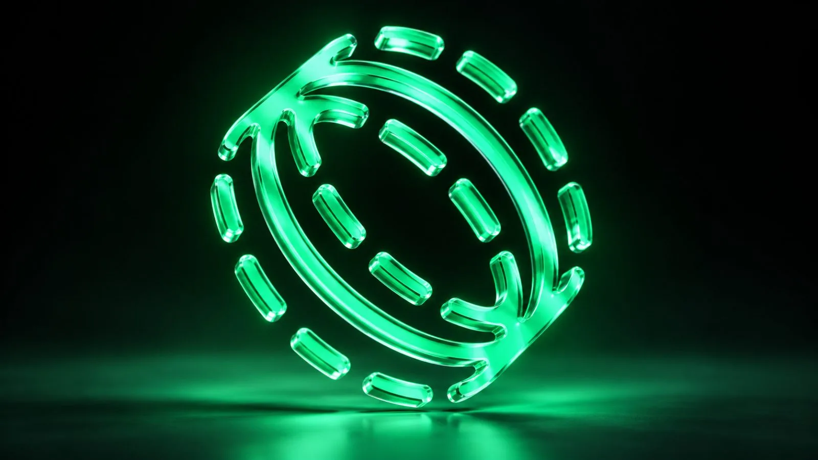 A metal token rests at the mouth of a receiving slot / TokenPost.ai