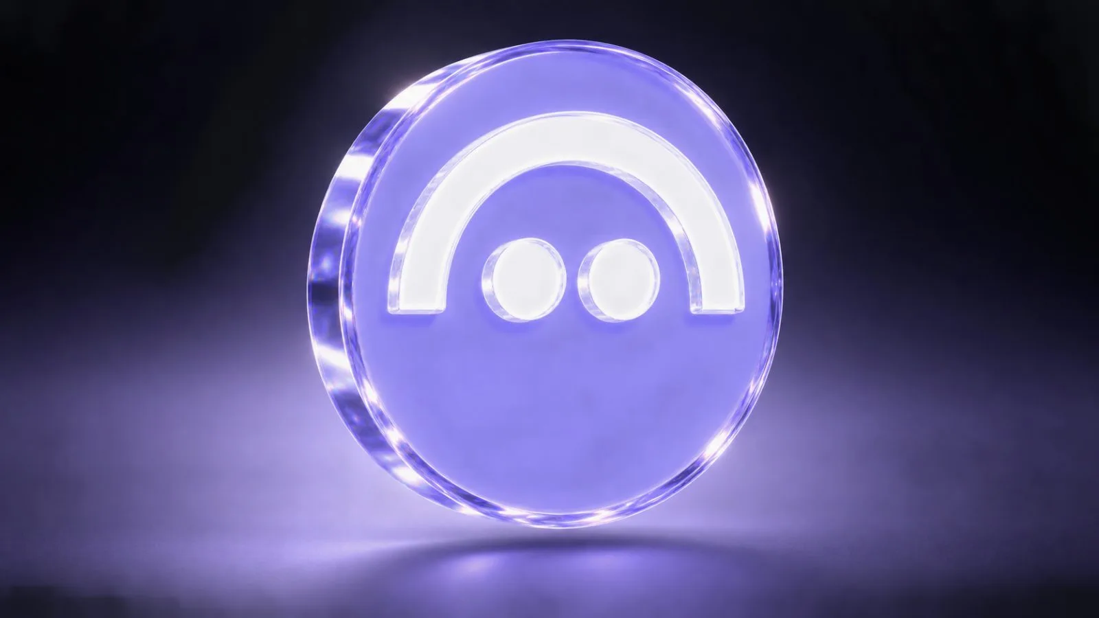 Faceted silver coin rises above toppled market markers / TokenPost.ai