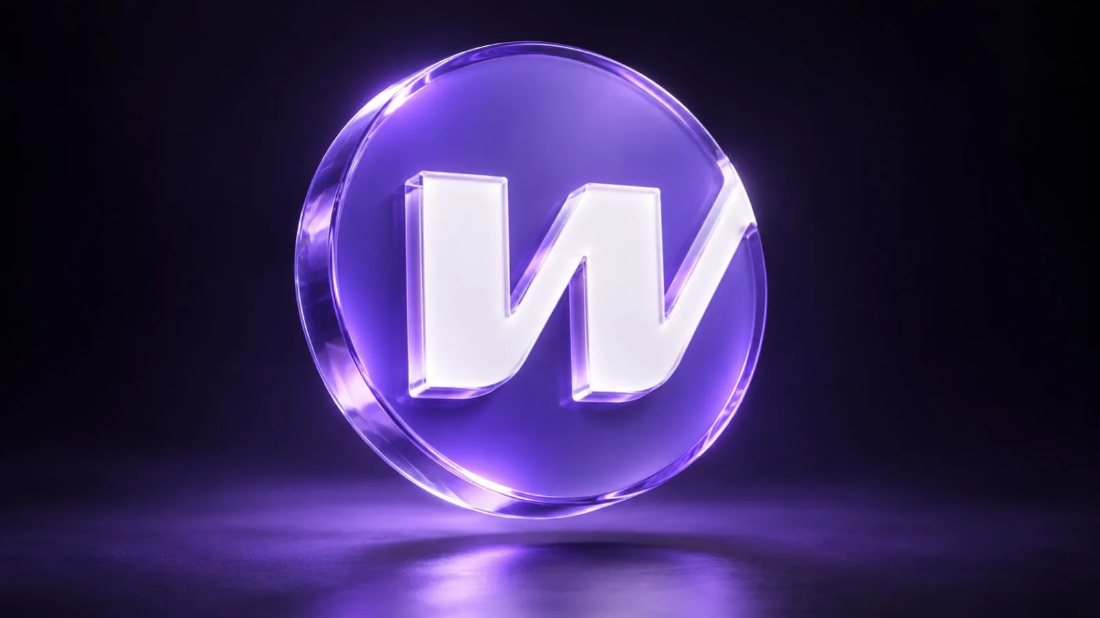 Faceted metallic token resting on a reflective market counter / TokenPost.ai