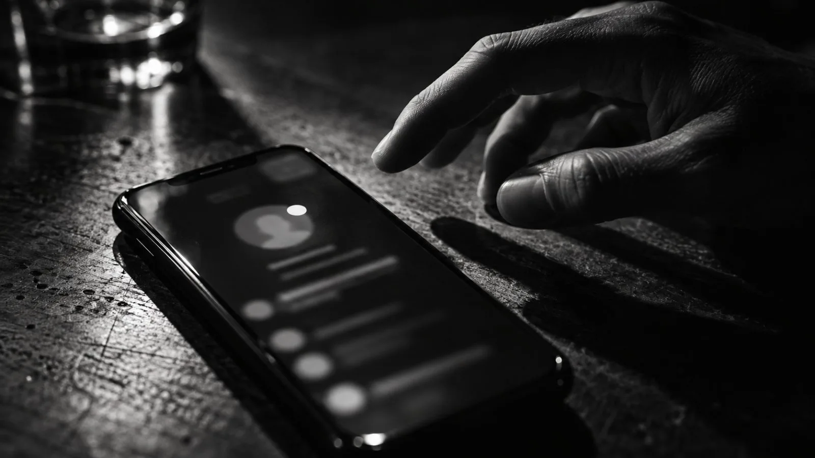 A hand hovers over an obscured account on a phone / TokenPost.ai