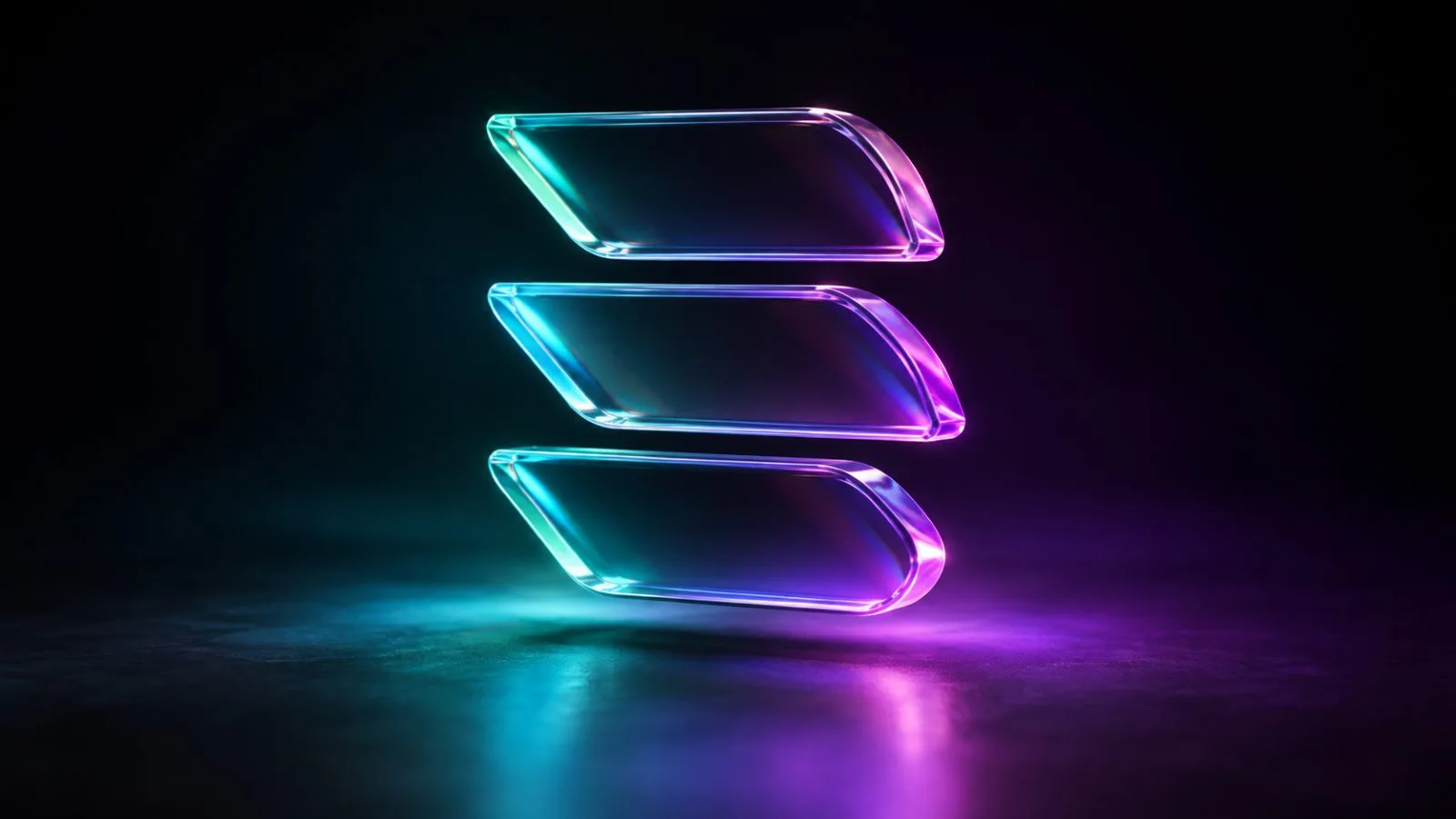 An unmarked metal token rests above a rising series of stone steps / TokenPost.ai