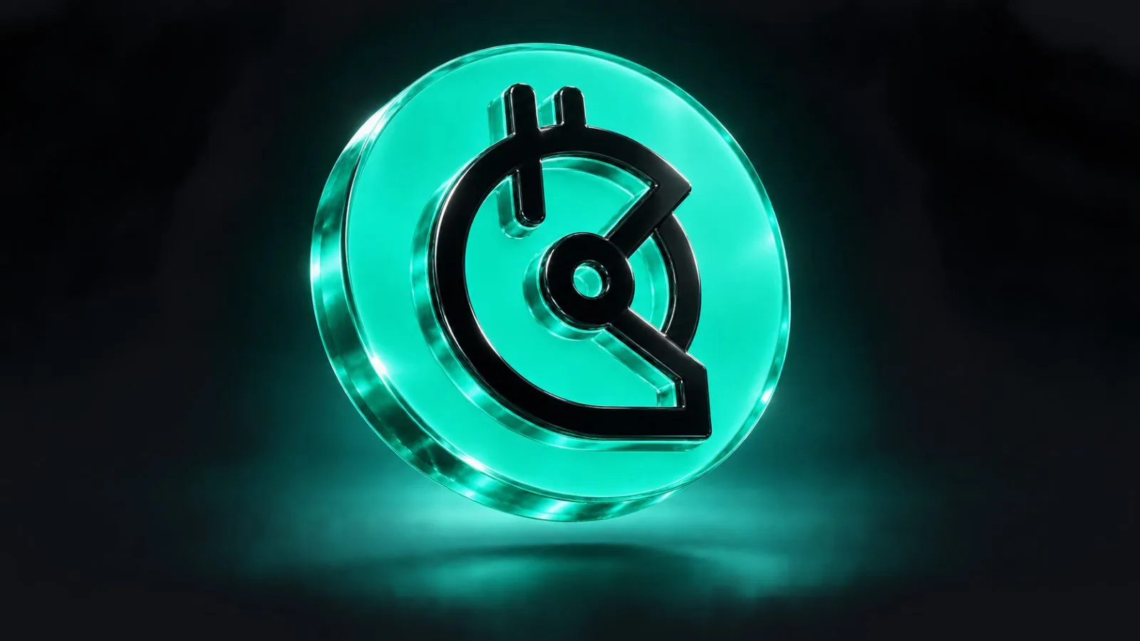 An unmarked metal token balances on a sharply rising ridged surface / TokenPost.ai