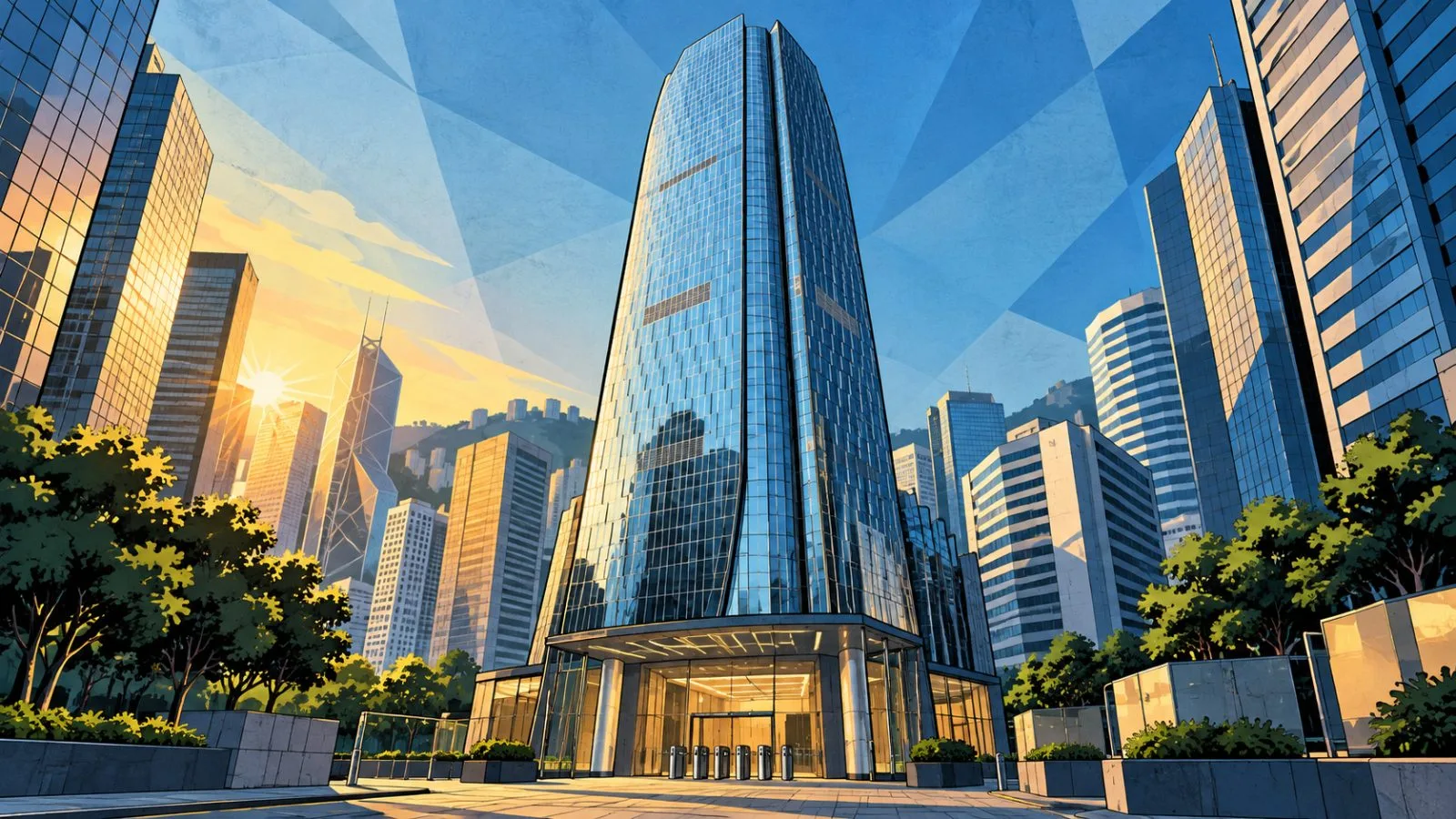 Audit ledger and inspection seal inside a Hong Kong regulatory office / TokenPost.ai