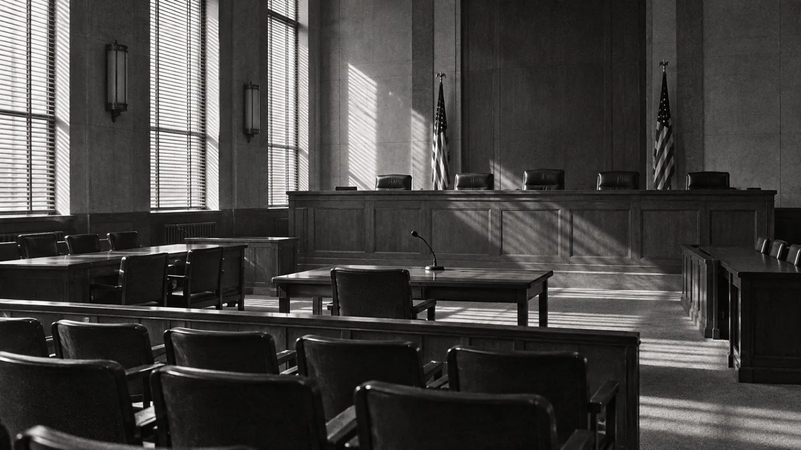 Unmarked folders arrive at a federal regulatory building / TokenPost.ai (mono)